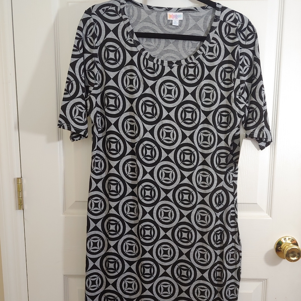 Lularoe Julia dress, fitted